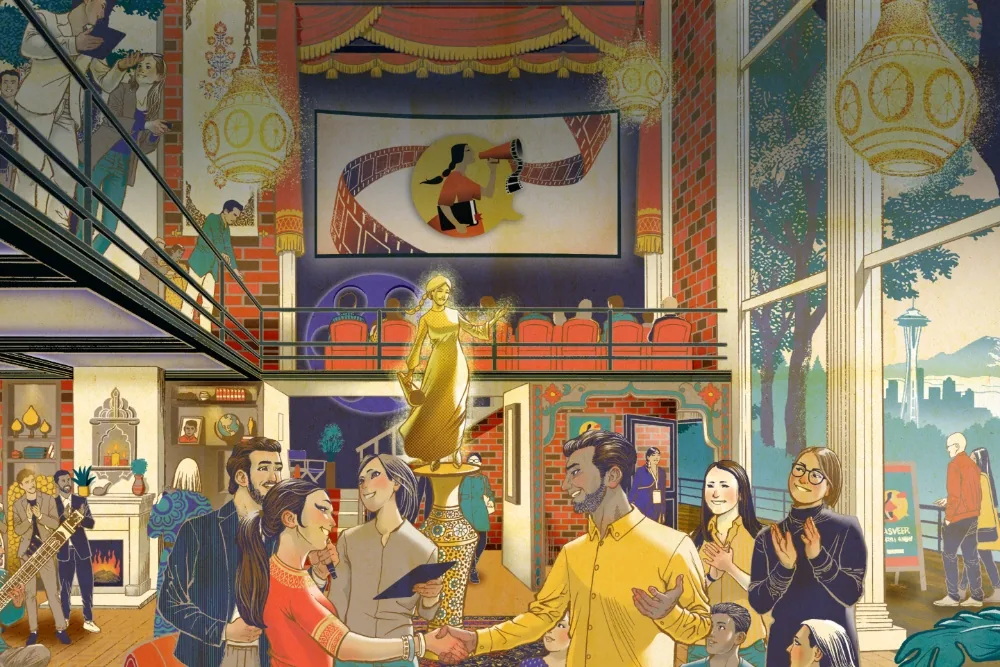 south asian filmmakers compete for grants at film market