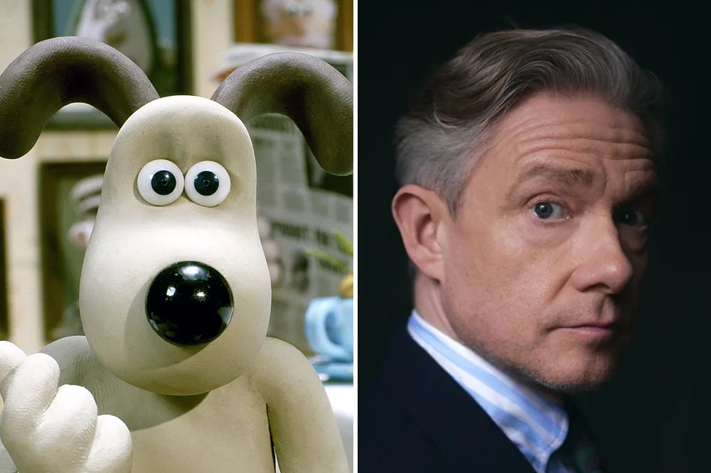 freeman to voice gromit in audiobook