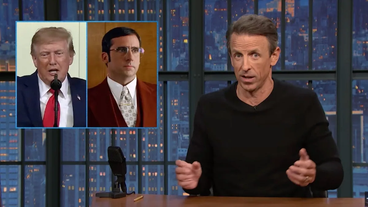 meyers shifts trumps analogy to new character