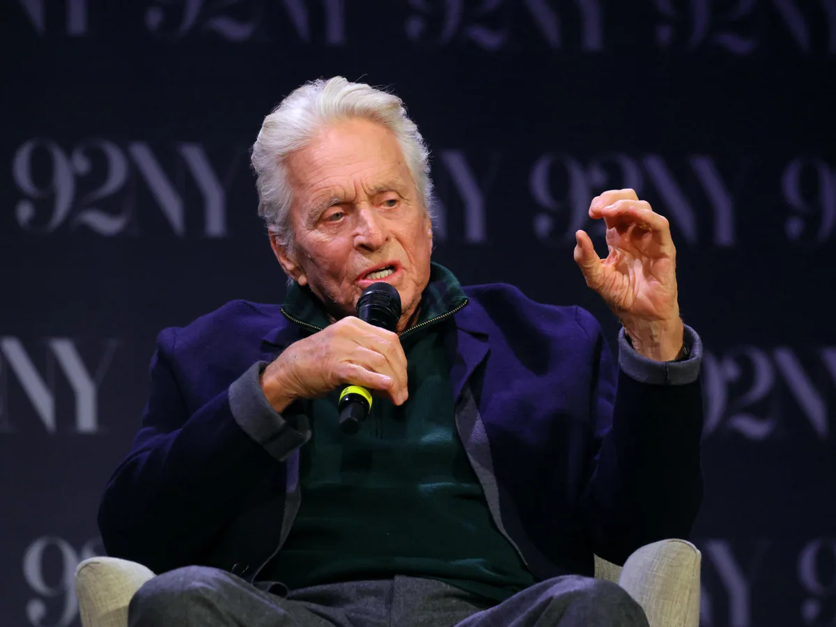 douglas shares marijuana smuggling story on comedy show